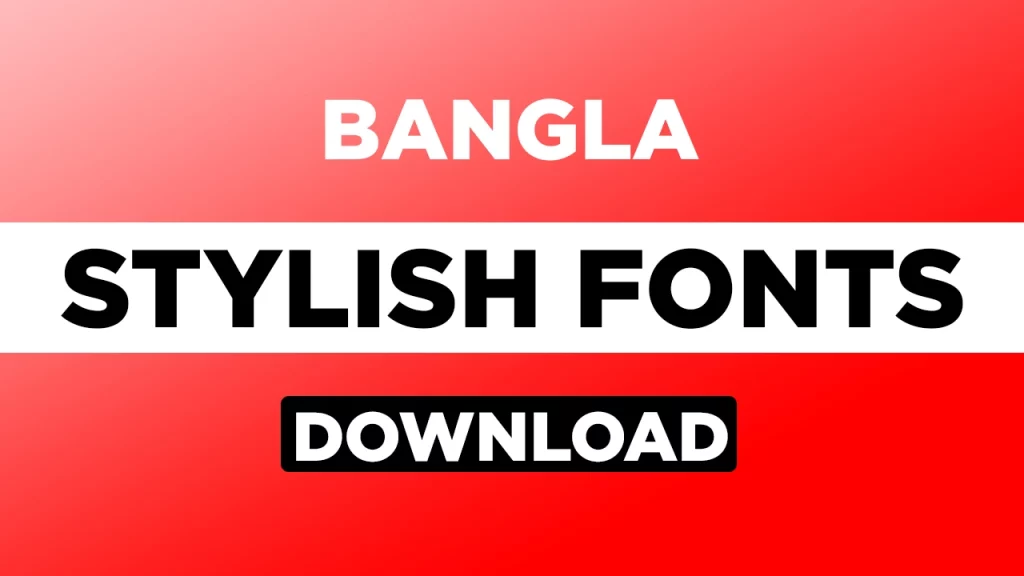 
bangla stylish font free download