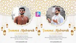 Jumma Mubarak Editing Frame Download