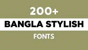 Free 200+ Bangla Fonts Download